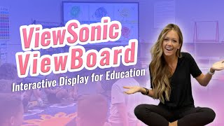 ViewSonic ViewBoard Interactive Display for Education [upl. by Ahsienal]