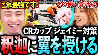 【CRカップ】ささてぃっくジェイミー対策で釈迦マノンに翼を授ける立川【釈迦マノン】【立川切り抜き】【スト6コーチング】 [upl. by Nitsu]