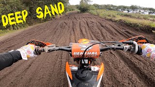 Moto Vlog 39  LEISURE LAKES MX SAND TRACK [upl. by Somerville]