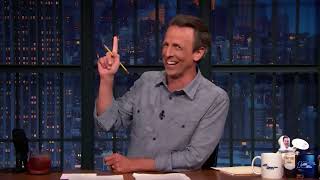 Adorable Seth Meyers Being… Adorable SethMeyers NBC Late Night With Seth Meyers [upl. by Tab]