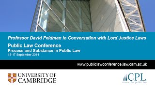 Professor David Feldman in conversation with Lord Justice Laws [upl. by Cibis998]