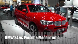 BMW X4 vs Porsche Macan turbo [upl. by Cardinal]