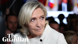 Le Pen speaks after French farright loss ‘Its unfortunate we will lose another year– video [upl. by Oine554]