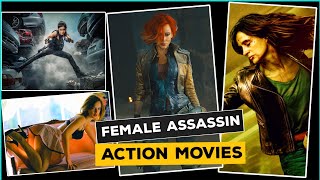 Top 5 Best Female Assassin Movies in Hindi Dubbed  Female Action Movies  Filmy Spyder [upl. by Nillor]