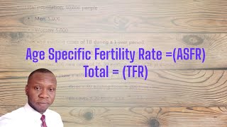 Total fertility Rate [upl. by Miksen]