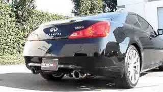 Tanabe Medalion Touring Exhaust for Infiniti G37 Coupe [upl. by Irab]