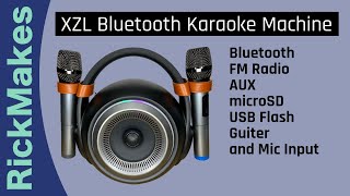 XZL Bluetooth Karaoke Machine [upl. by Aelaza595]