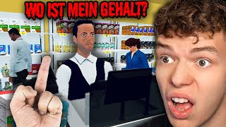 Supermarkt Simulator aber NIEMAND bekommt Gehalt [upl. by Sanborne]