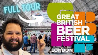 FULL TOUR Of The Great British Beer Festival 2023 [upl. by Nirel]