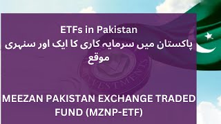 Meezan Pakistan ETF MZNPETF  A REVIEW  ETFs in Pakistan [upl. by Levitan]