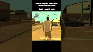 GTA San Andreas VS GTA San Andreas Stories Gang Comparison gta gtasanandreas shorts [upl. by Kcirtapnhoj103]