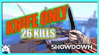 Contractors Showdown  KNIFE ONLY [upl. by Grinnell889]