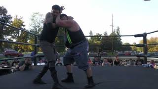 Alec Rutledge vs Miles Jacobs horrorslam kaos professionalwrestling [upl. by Darrey]