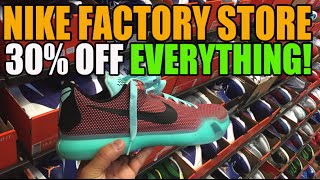 30 Off Everything Nike Factory Store Friends amp Family Sale Fun [upl. by Emoreg]