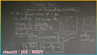 Charles law tamil  Charles law class11  volume and temperature relationship  gaseous state [upl. by Isabelita60]