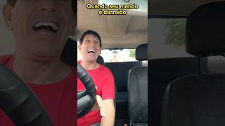 O plano era empurrar o carro não ser abandonada 😂 humor casal shorts [upl. by Nashbar]