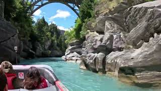 Shotover jet boat ride last segment December 17th 2023 [upl. by Octavie]