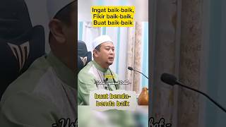 Buat yang baikbaik  Ustaz Syamsul Debat shorts [upl. by Reyam]