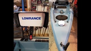 Hobie Compass  Lowrance Elite Ti and Point1 install [upl. by Johst]