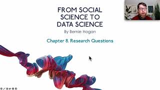 From Social Science to Data Science Ch 08 Research Questions [upl. by Paxon908]