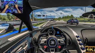 Bugatti Chiron 2021  Euro Truck Simulator 2  ETS2 149  Logitech G29 Gameplay [upl. by Yoshi]