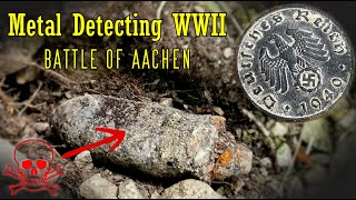 Metal Detecting Adventure  Searching for WW2 Relics near Aachen Germany This hobby is DANGEROUS [upl. by Andra]