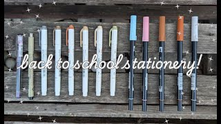 back to school stationery  what im using this year [upl. by Dimond]