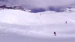 Cervinia  Matterhorn piste n6 [upl. by Findley]