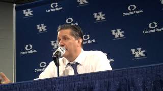 John Calipari PostNorth Carolina Press Conference [upl. by Cathee881]