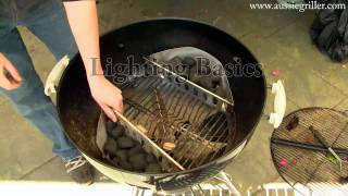 How to  Charcoal Kettle Barbecue Basics  No Recipe [upl. by Annekcm]