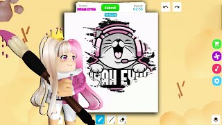 TERBUKTI EYRA ADA BAKAT MELUKISquot  SPEED DRAW  ROBLOX MALAYSIA [upl. by Etnahsal]