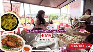 Nasi Bajet RM5 amp Kuih Muih kedai kampung VLOG 1 [upl. by Atiniv426]