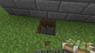 Najprostsze pistonowe drzwi Minecraft [upl. by Attenna164]