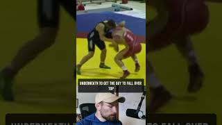 Young Sadulaev Firemans Carry technique wrestling [upl. by Llerrud]