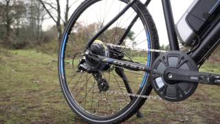 Carrera CrossfireE Mens Electric Bike  Halfords UK [upl. by Simetra408]