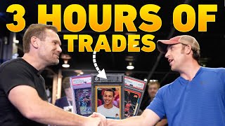 3 Hours of Negotiating BIG Card Trades 🤝 🔥 [upl. by Audi]