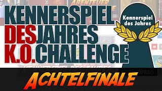 Achtelfinale der Kennerspiel des Jahres KO Challenge [upl. by Avron]