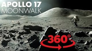 Cool VR walk on the moon with NASA [upl. by Silsby]