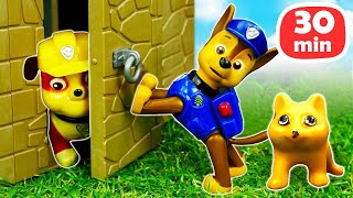 Paw Patrol Spielzeug Neue Einsätze für das Rettungsteam Spielzeug Video 4 Folgen am Stück [upl. by Enilada]