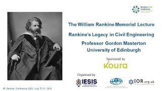 William Rankine Memorial Lecture [upl. by Delcina]