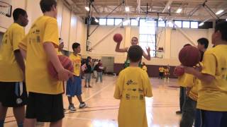 Maccabi Haifa holds clinic for local children in San Francisco [upl. by Louie]