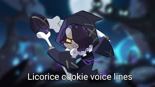 All licorice cookies english voice lines [upl. by Introk]