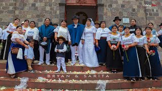 MATRIMONIO  BRYAN amp SARITA  Otavalo 2024 [upl. by Marybelle753]