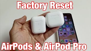 How to Factory Reset AirPods amp AirPod Pro [upl. by Notned]