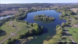 Lacs dans la vallée de l’Eure filmé par un drone [upl. by Ffilc944]