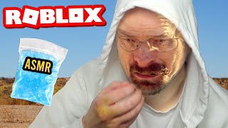 ASMR Fast Mouth Sounds Roblox Speed Run Walter White [upl. by Odnomyar493]