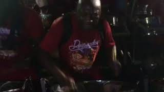 Trinidad Steel Orchestra Desperadoes practice on the Drag Panorama finals 2018 [upl. by Nnywg39]