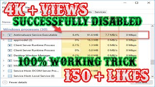 How To Disable Anti malware Service Executable On windows 1011 Reduce High CPU UsageMemory Usage [upl. by Eldrid]