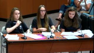 Middle School Debate Tournament  May 15 2015 [upl. by Coralie292]