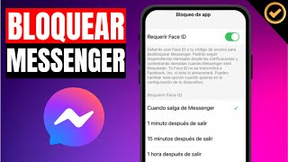 Cómo BLOQUEAR MSN con tu FACE ID en IPHONE  Tutorial Paso a Paso [upl. by Cr]